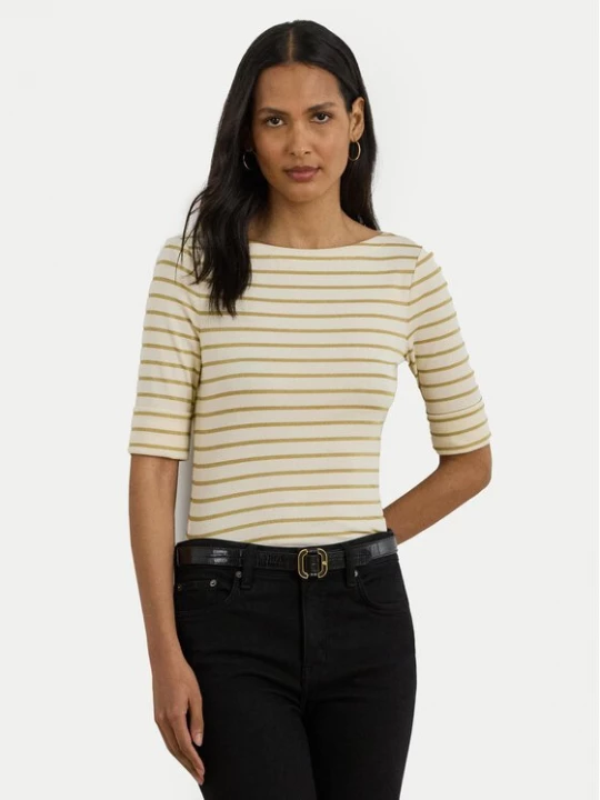 Obrázek produktu LAUREN RALPH LAUREN Halenka 200980044001 Béžová Slim Fit