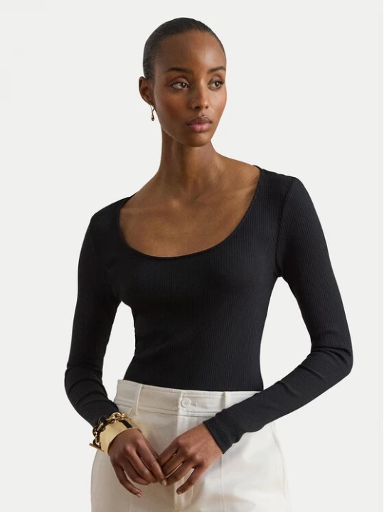 Obrázek produktu LAUREN RALPH LAUREN Halenka 200980145005 Černá Slim Fit