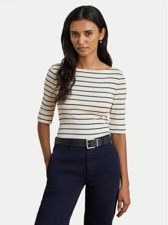 Obrázek produktu LAUREN RALPH LAUREN Halenka 200P03723002 Béžová Slim Fit