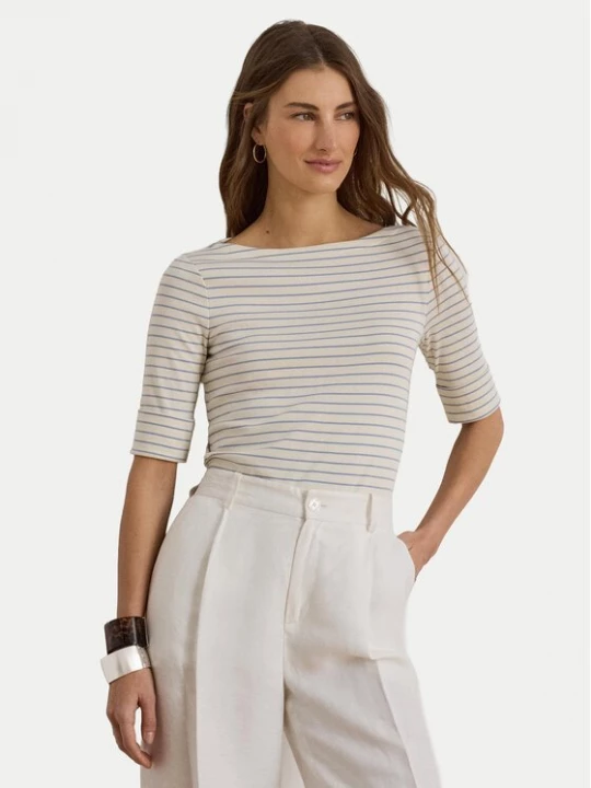 Obrázek produktu LAUREN RALPH LAUREN Halenka Judy 200P13919001 Béžová Regular Fit