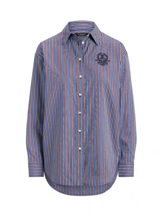 Obrázek produktu Lauren Ralph Lauren Halenka marine modrá / světlemodrá / červená / bílá