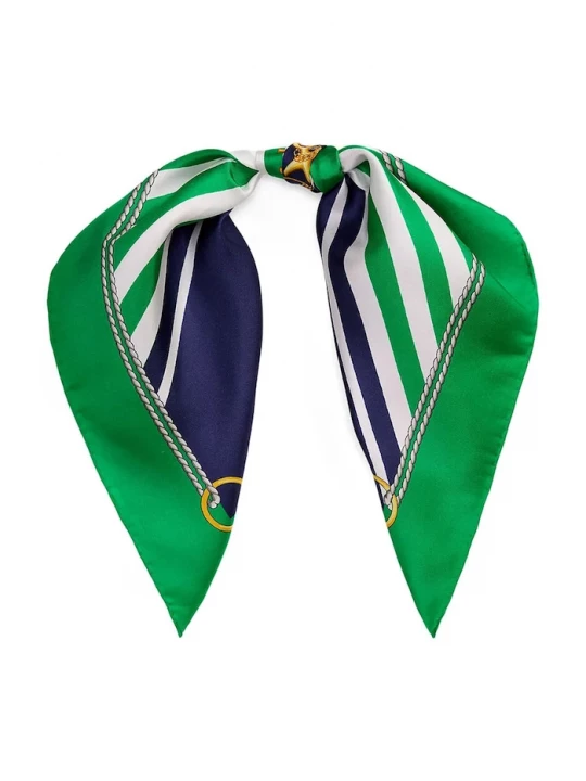 Obrázek produktu Lauren Ralph Lauren Hedvábný šátek Lauren Ralph Lauren zelená