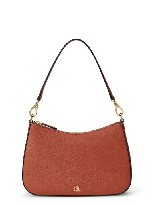 Obrázek produktu Lauren Ralph Lauren hobo kabelka dámská kožená hnědá
