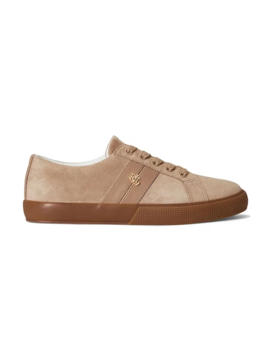 Obrázek produktu Lauren Ralph Lauren Janson II sneakers boty dámské kožené béžová