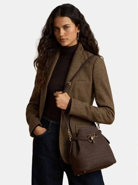 Obrázek produktu LAUREN RALPH LAUREN Kabelka 431P18459003 Tmavě hnědá