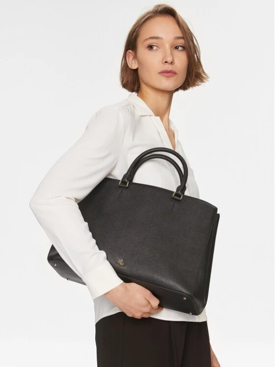 Obrázek produktu Lauren Ralph Lauren Kabelka Hanna 37 431898556005 Černá