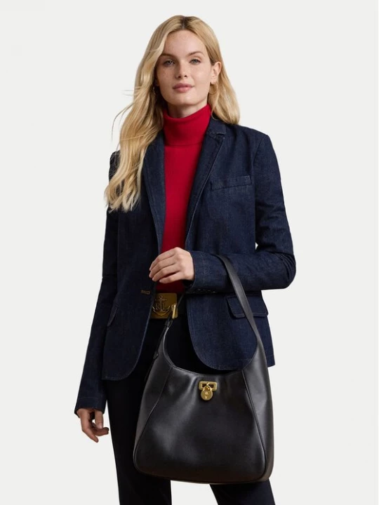 Obrázek produktu LAUREN RALPH LAUREN Kabelka Large Tanner Shoulder Bag 431956790002 Černá