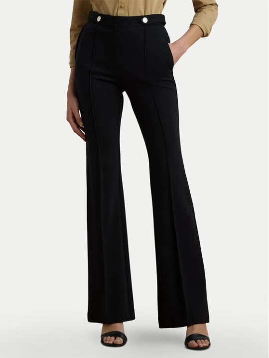 Obrázek produktu LAUREN RALPH LAUREN Kalhoty z materiálu 200971132001 Černá Bootcut Fit