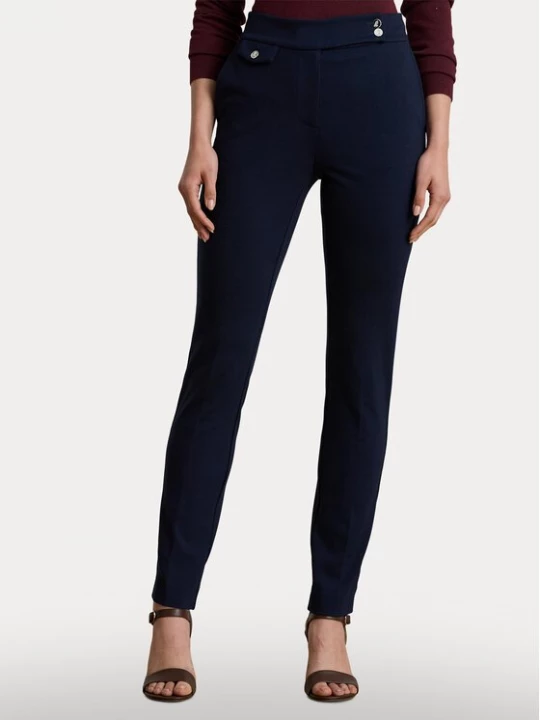 Obrázek produktu LAUREN RALPH LAUREN Kalhoty z materiálu 200980023002 Tmavomodrá Straight Fit
