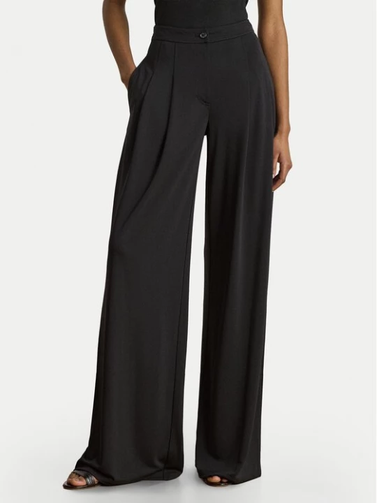Obrázek produktu LAUREN RALPH LAUREN Kalhoty z materiálu Chabrell 200980217001 Černá Wide Leg