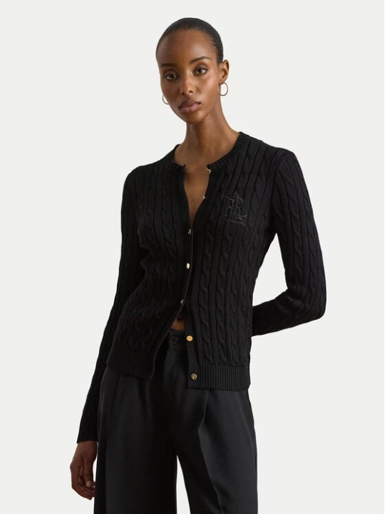 Obrázek produktu LAUREN RALPH LAUREN Kardigan 200P14040003 Černá Regular Fit