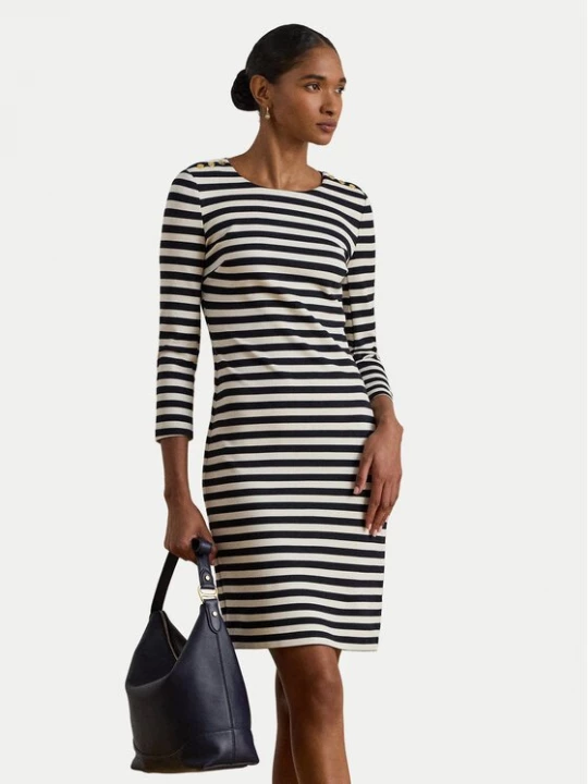 Obrázek produktu LAUREN RALPH LAUREN Každodenní šaty 200P03678001 Tmavomodrá Regular Fit