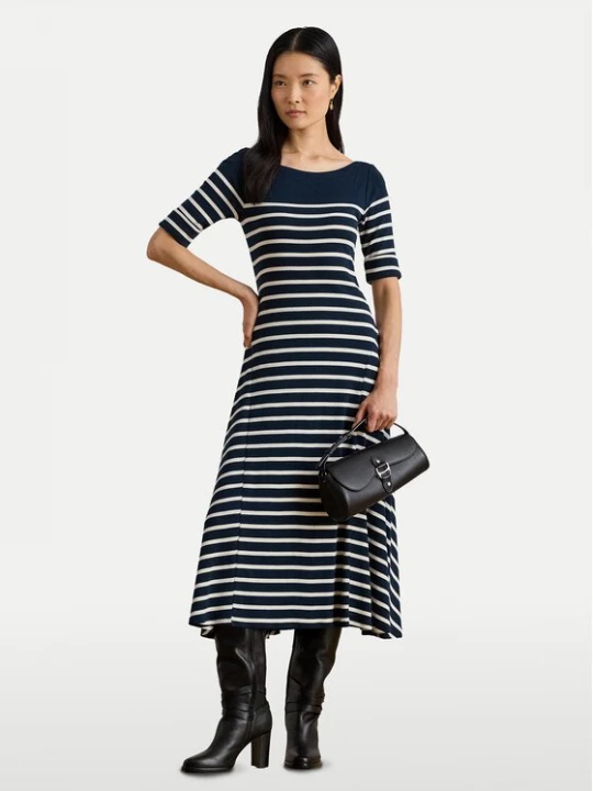 Obrázek produktu LAUREN RALPH LAUREN Každodenní šaty 200P03739001 Tmavomodrá Regular Fit
