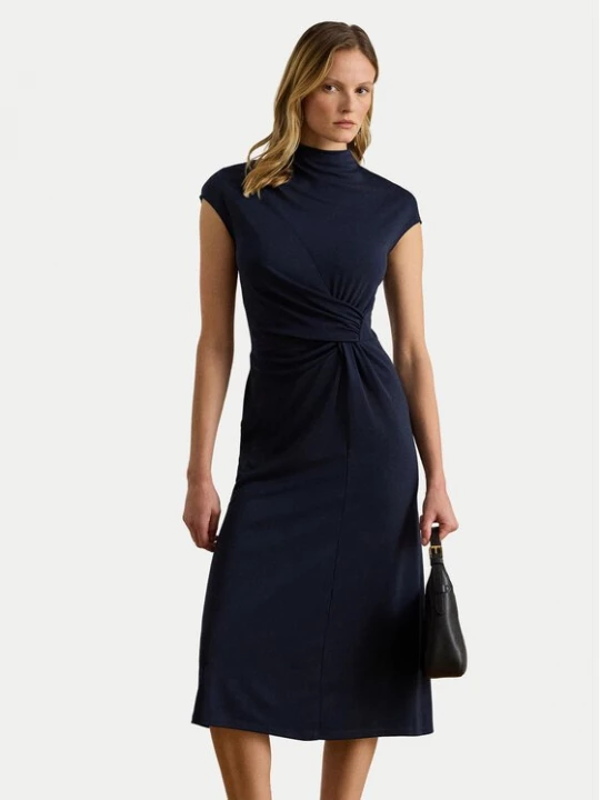 Obrázek produktu LAUREN RALPH LAUREN Koktejlové šaty 200P03732001 Tmavomodrá Slim Fit