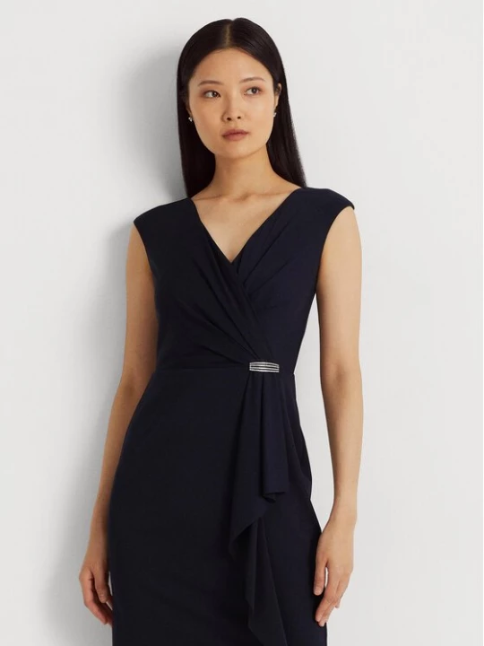 Obrázek produktu Lauren Ralph Lauren Koktejlové šaty 253906356001 Tmavomodrá Regular Fit