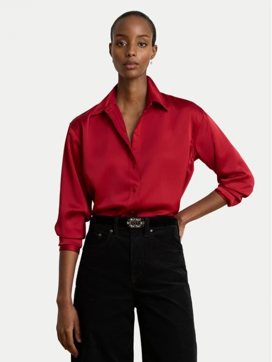 Obrázek produktu LAUREN RALPH LAUREN Košile 200B27610006 Červená Relaxed Fit