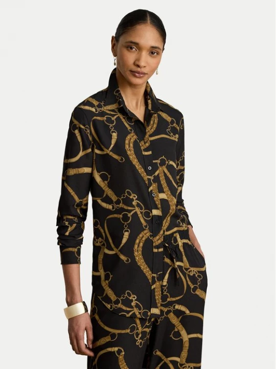 Obrázek produktu LAUREN RALPH LAUREN Košile 200P14013001 Černá Regular Fit