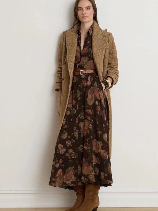 Obrázek produktu Lauren Ralph Lauren košilové šaty hnědá