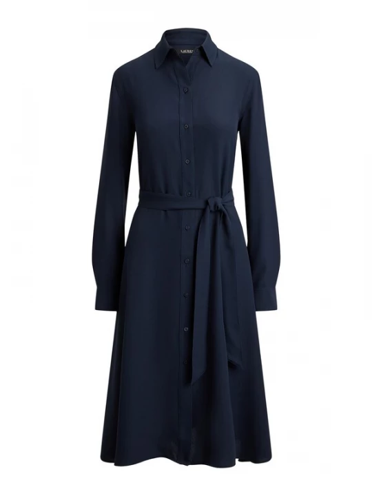 Obrázek produktu Lauren Ralph Lauren Košilové šaty námořnická modř
