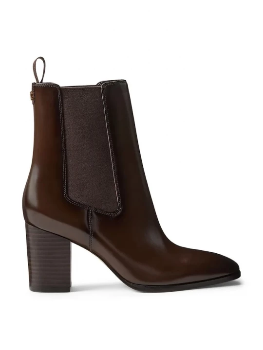Obrázek produktu Lauren Ralph Lauren kotníkové Chelsea boty dámské kožené Rlyn Bte Hl hnědá