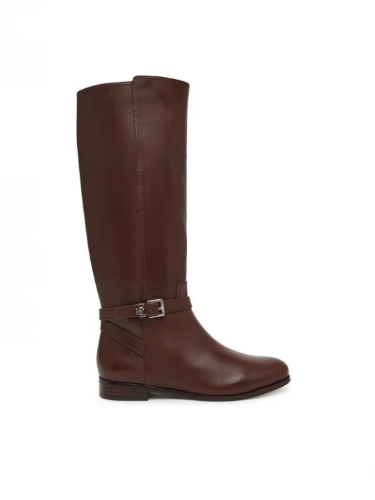 Obrázek produktu LAUREN RALPH LAUREN Kozačky ve vojenském stylu 802974383002 Hnědá