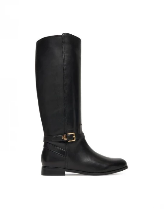 Obrázek produktu LAUREN RALPH LAUREN Kozačky ve vojenském stylu Brooke Tll 2 Bo Tal 802967769001 Černá