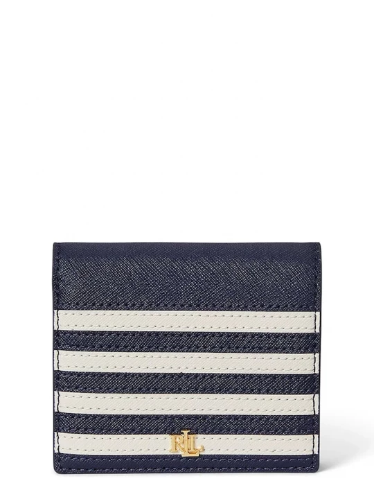 Obrázek produktu Lauren Ralph Lauren Kožená peněženka Lauren Ralph Lauren námořnická modř
