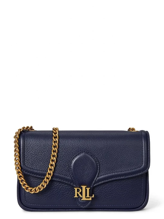Obrázek produktu Lauren Ralph Lauren Kožená peněženka Lauren Ralph Lauren námořnická modř