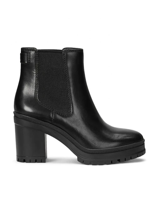 Obrázek produktu Lauren Ralph Lauren Kožené kotníkové boty Lauren Ralph Lauren Cailie černá