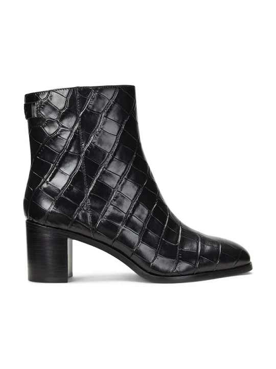 Obrázek produktu Lauren Ralph Lauren Kožené kotníkové boty Cassie černá
