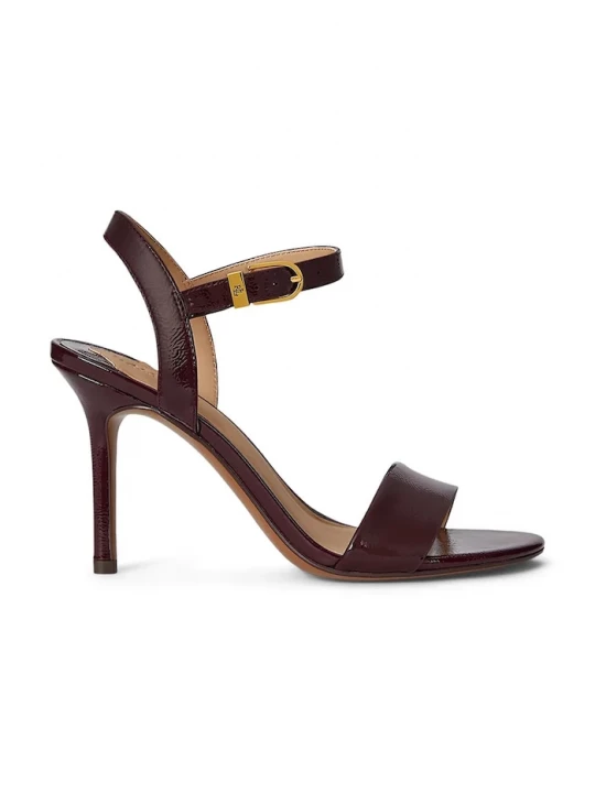 Obrázek produktu Lauren Ralph Lauren Kožené sandály Lauren Ralph Lauren Gwen červená