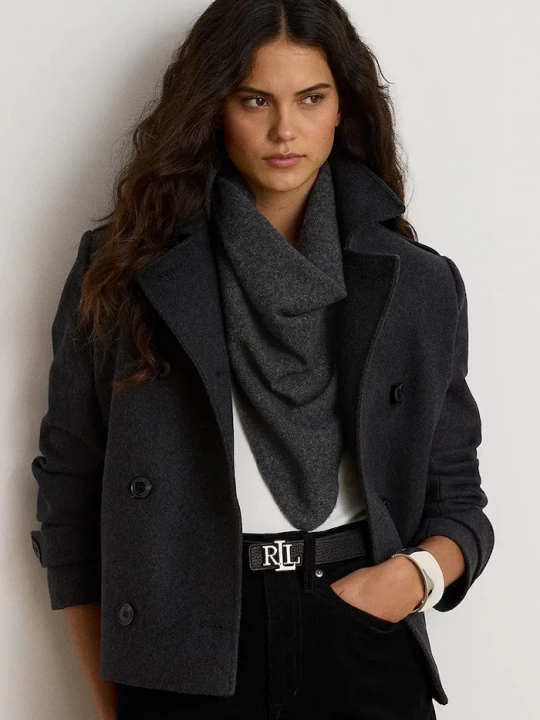 Obrázek produktu Lauren Ralph Lauren krátký kabát dámský s vlnou