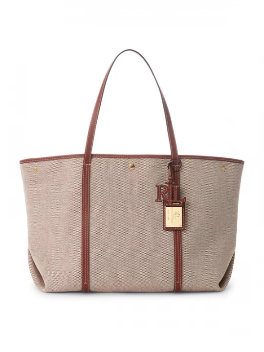 Obrázek produktu Lauren Ralph Lauren Nákupní taška 'EMERIE'  světle béžová / hnědá