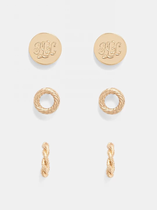 Obrázek produktu Lauren Ralph Lauren Náušnice 3-pack zlatá