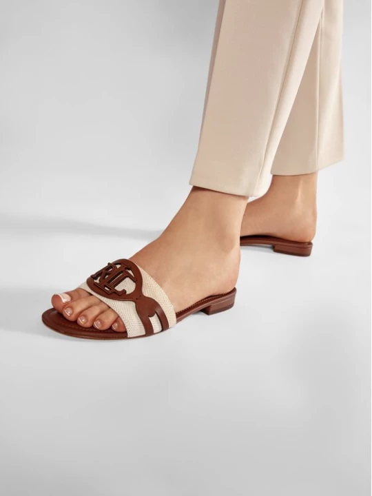 Obrázek produktu LAUREN RALPH LAUREN Nazouváky Alegra 802826823001 Béžová