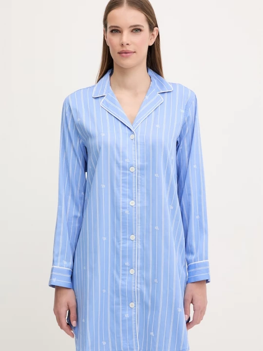 Obrázek produktu Lauren Ralph Lauren Noční košilka Lauren Ralph Lauren modrá