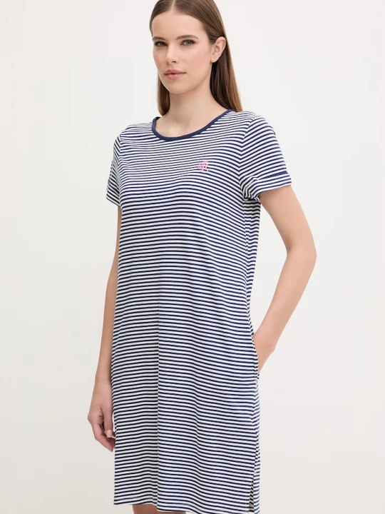 Obrázek produktu Lauren Ralph Lauren Noční košilka Lauren Ralph Lauren námořnická modř