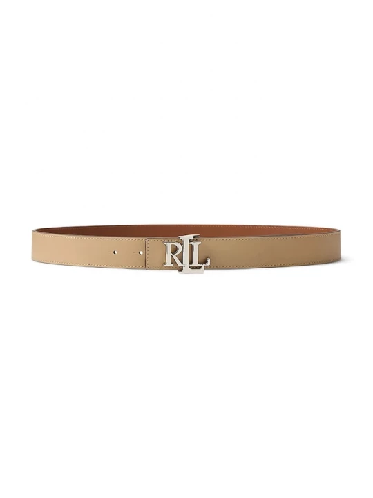 Obrázek produktu Lauren Ralph Lauren oboustranný pásek dámský kožený béžová