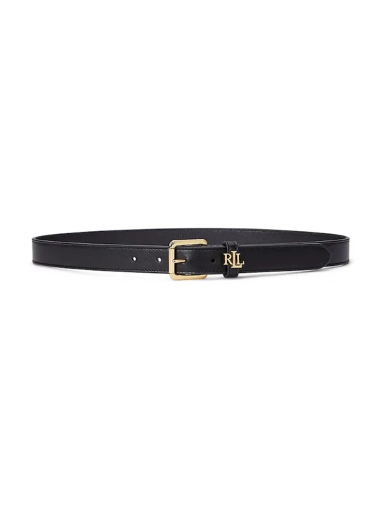 Obrázek produktu Lauren Ralph Lauren pásek dámský kožený černá