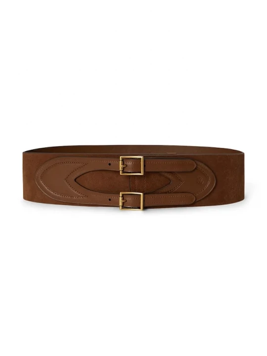 Obrázek produktu Lauren Ralph Lauren pásek dámský kožený hnědá