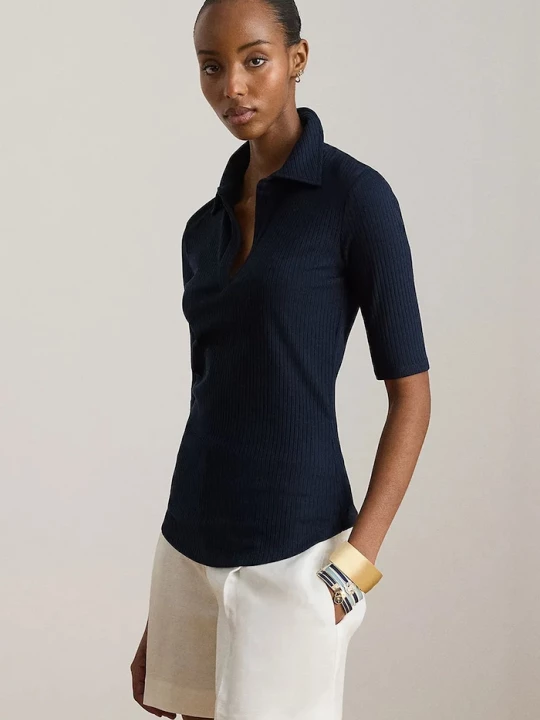 Obrázek produktu Lauren Ralph Lauren polo dámské námořnická modř