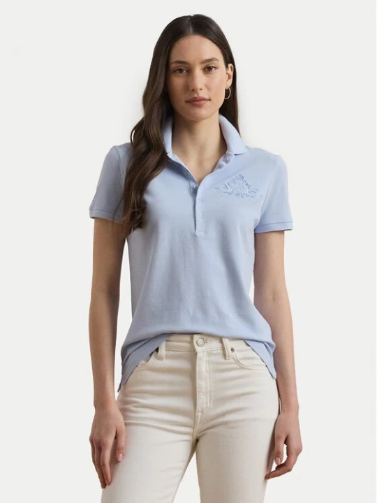 Obrázek produktu LAUREN RALPH LAUREN Polokošile 200966129001 Světle modrá Slim Fit