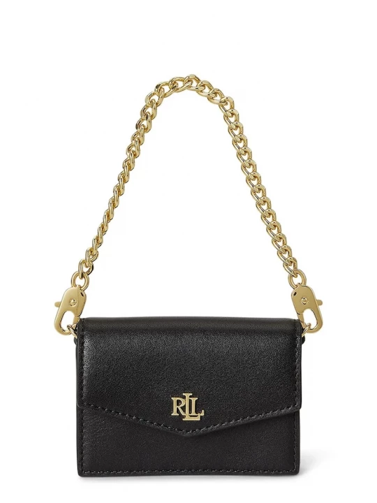 Obrázek produktu Lauren Ralph Lauren psaníčko dámské kožené černá