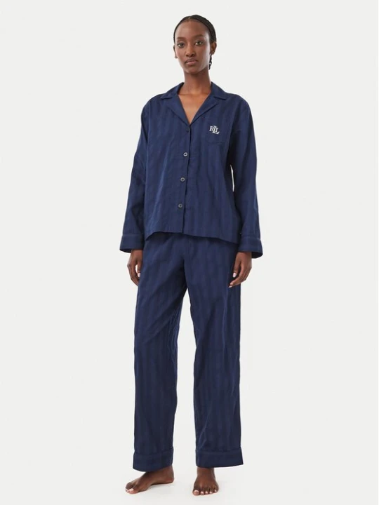 Obrázek produktu LAUREN RALPH LAUREN Pyžamo ILN92305 Tmavomodrá Regular Fit