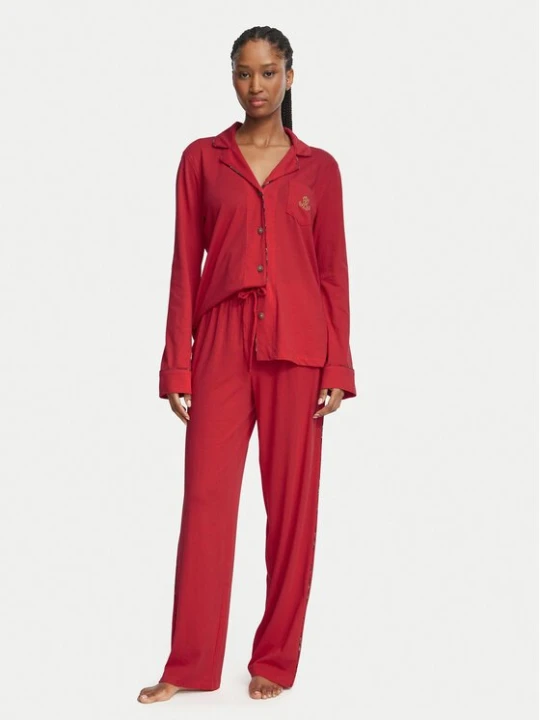 Obrázek produktu LAUREN RALPH LAUREN Pyžamo ILN92561F Červená Regular Fit