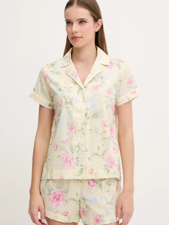 Obrázek produktu Lauren Ralph Lauren Pyžamo Lauren Ralph Lauren žlutá