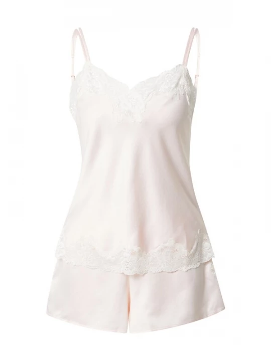 Obrázek produktu Lauren Ralph Lauren Pyžamo 'SIGNATURE'  pink / bílá