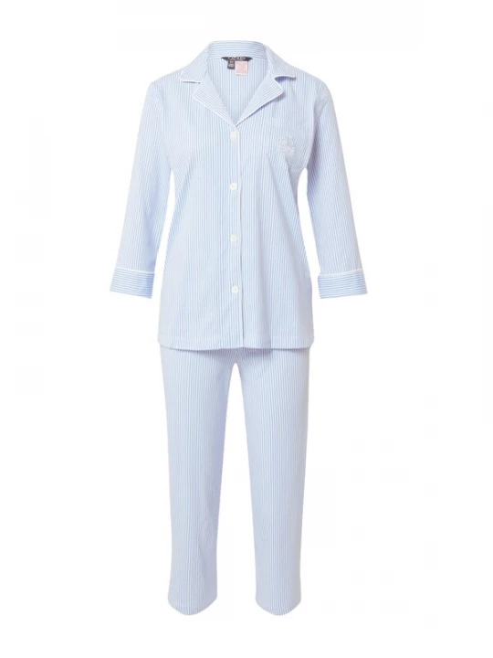 Obrázek produktu Lauren Ralph Lauren Pyžamo  světlemodrá / bílá
