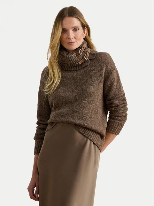 Obrázek produktu LAUREN RALPH LAUREN Rolák 200979663002 Hnědá Relaxed Fit
