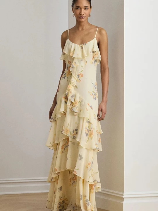 Obrázek produktu Lauren Ralph Lauren rozšířené šaty béžová